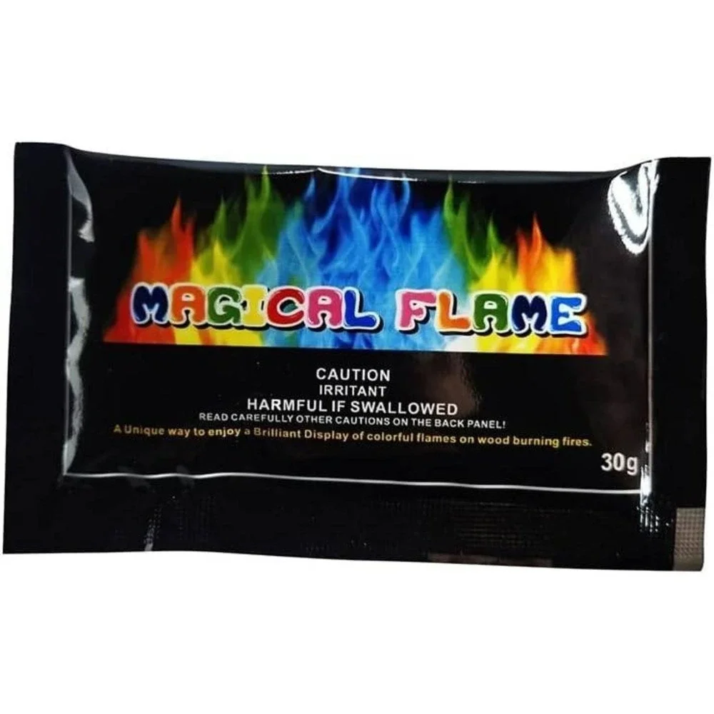 Pack of 43 Magical Flame‎ Campfire Color Changing Packets 30g For Indoor/Outdoor